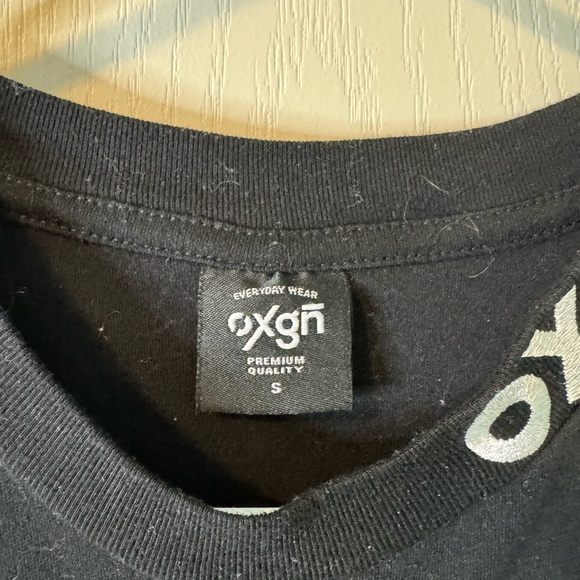 Black OXGN T-Shirt - Picture 2 of 2